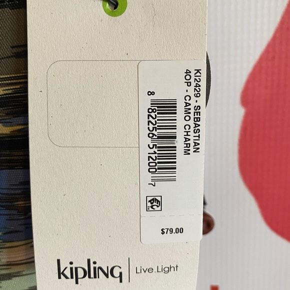 Kipling Sebastian Camo Crossbody Bag - Picture 5 of 5